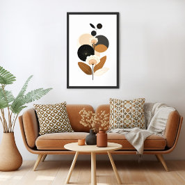 Vintag Retrofloral Poster