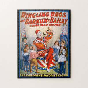 Vintag Ringling Bros - Barnum & Bailey Clownshow