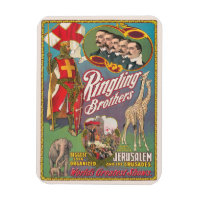 Vintag Ringling Brothers Circus Poster