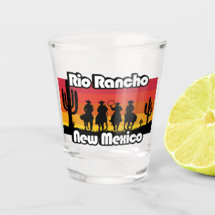 Vintag Rio Rancho New Mexico Schnapsglas