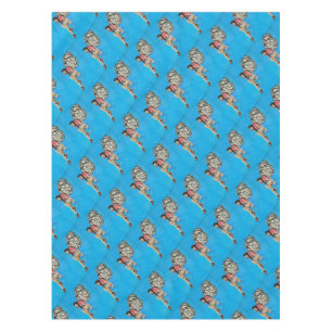 Vintag Rockabilly Fairy Tischdecke