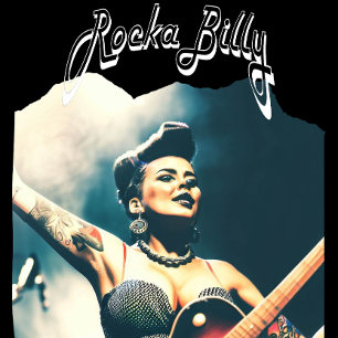 Vintag Rockabilly Music Party T-Shirt