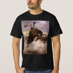 Vintag Rodeo Cowboy, Breezy Riding von WHD Koerner T-Shirt