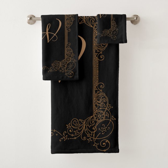 Vintag-Romantische Steampunk-Messe Badhandtuch Set (Insitu)