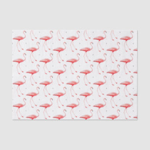Vintag rosa Flamingo #3 Tissue Paper Seidenpapier