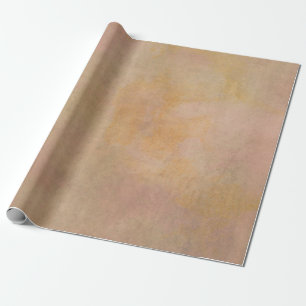 Vintag rosa, goldfarbene Textur Geschenkpapier