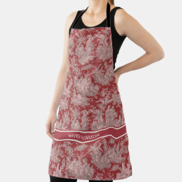 Vintag rosa Joule Schürze