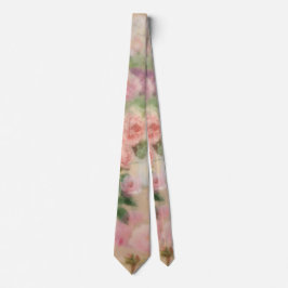 Vintag Rosa Rose Krawatte