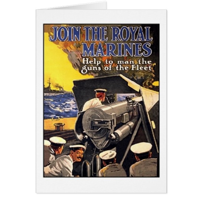 Vintag Royal Marines Poster (Vorne)