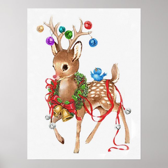 Vintag Rudolph Poster (Vorne)