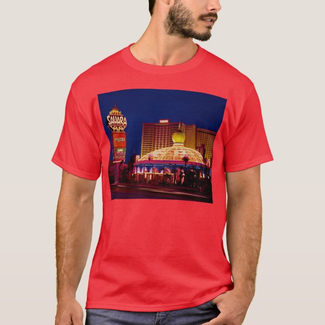 Vintag Sahara Hotel Las Vegas T-Shirt (Vorderseite)