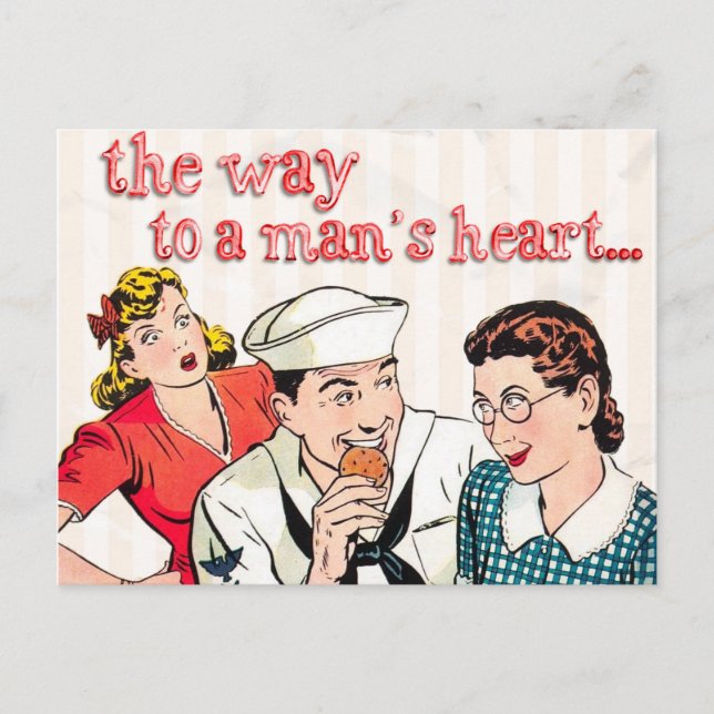 Vintag Sailor Postkarte (Vorderseite)