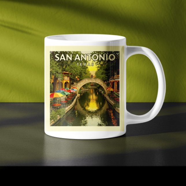 Vintag San Antonio Texas Kaffeetasse (Von Creator hochgeladen)