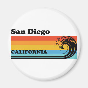 Vintag San Diego Kalifornien Magnet