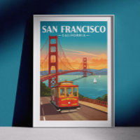 Vintag San Francisco Kalifornien