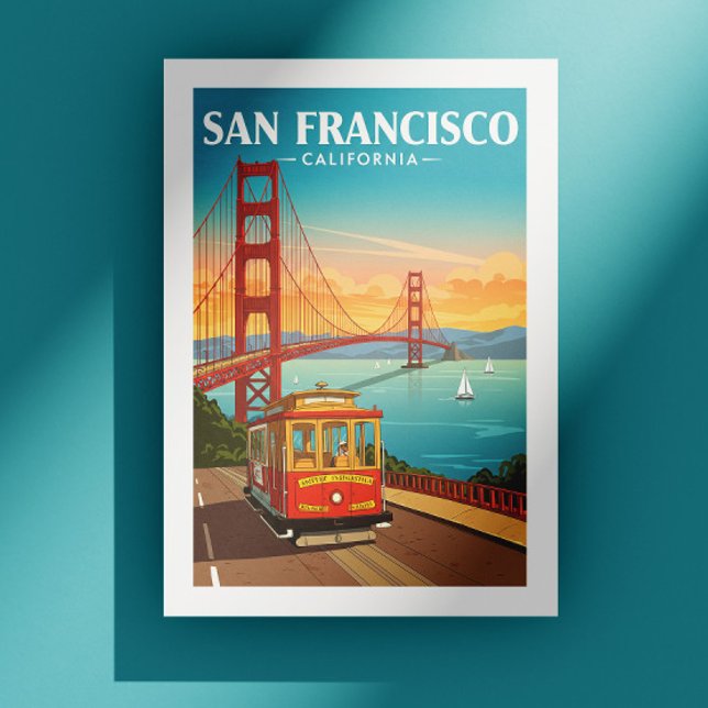Vintag San Francisco Kalifornien Postkarte (Von Creator hochgeladen)