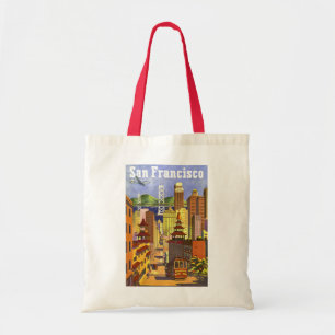Vintag San Francisco Tragetasche