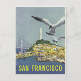 Vintag San Francisco Travel Postcard Postkarte