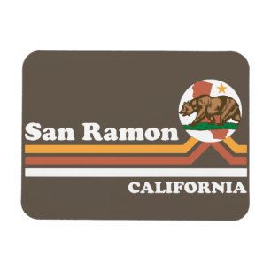 Vintag San Ramon California Magnet