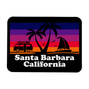 Vintag Santa Barbara California Magnet