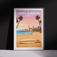 Vintag Santa Barbara California