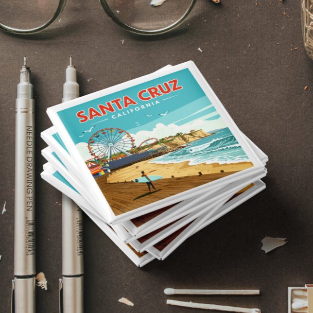 Vintag Santa Cruz Kalifornien Magnet (Von Creator hochgeladen)