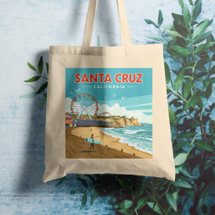 Vintag Santa Cruz Kalifornien Tragetasche