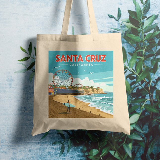 Vintag Santa Cruz Kalifornien Tragetasche (Von Creator hochgeladen)