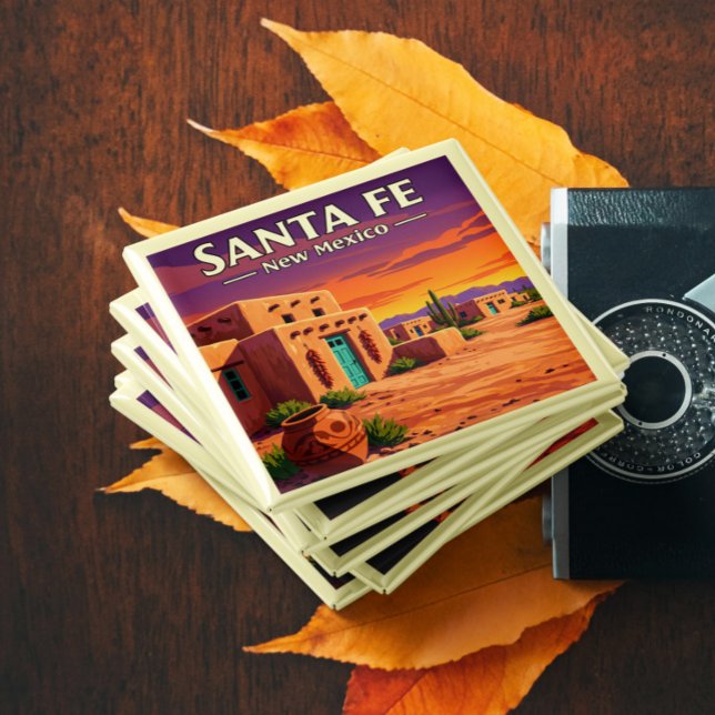 Vintag Santa Fe New Mexico Magnet (Von Creator hochgeladen)