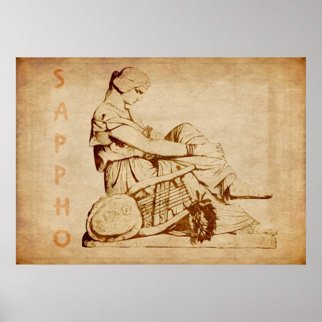 Vintag Sappho Poster (Vorne)