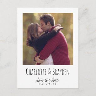Vintag Save the Date Postkarte