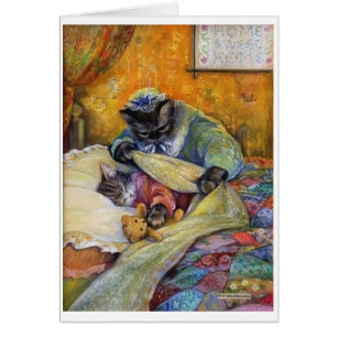 Vintag - Schlafen, Kätzchen,