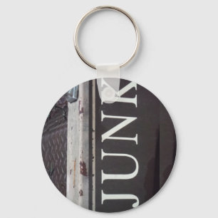 Vintag-Schlepptagebahn JUNK SIGN Schlüsselanhänger