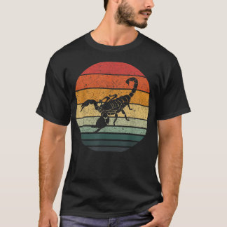 Vintag Scorpion Retro Sunset Art 70er 80er 824 T-Shirt