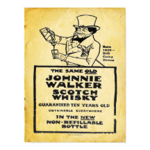 Vintag Scotch Whiskey Poster