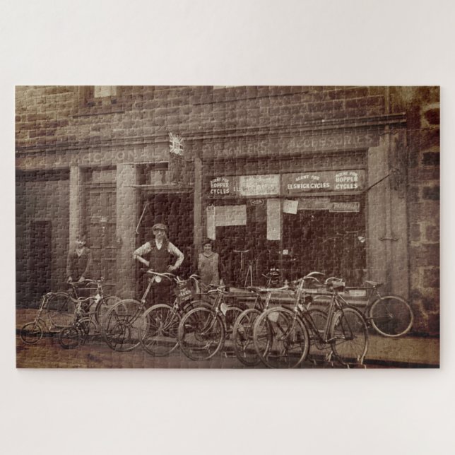 Vintag Scottish Bicycle Shop G J MacDonald c 1925 (Horizontal)