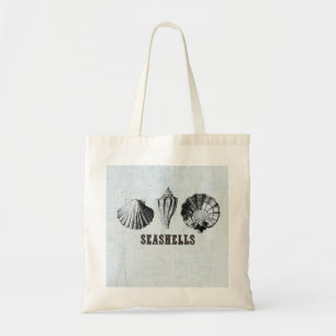 Vintag Seashells Tragetasche