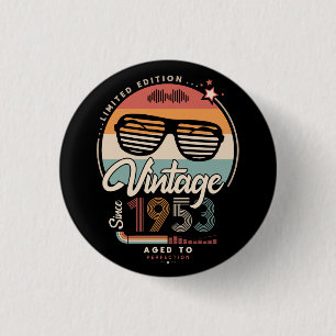 Vintag seit 1953 button