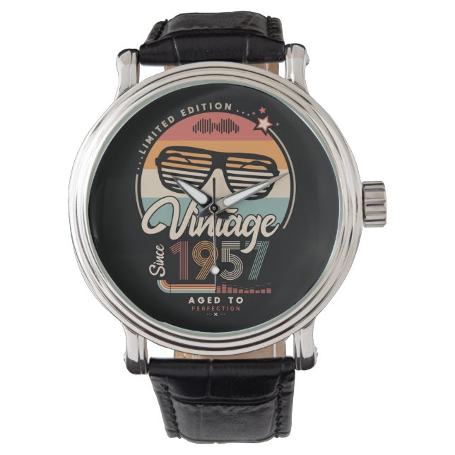 Vintag seit 1957 armbanduhr (Vorderseite)