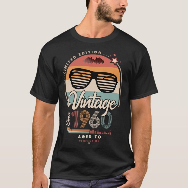 Vintag seit 1960 T-Shirt (Vorderseite)
