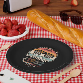 Vintag seit 1962 pappteller