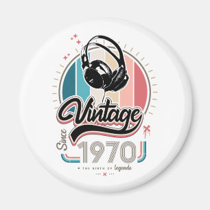 Vintag seit 1970 Kopfhörer Magnet