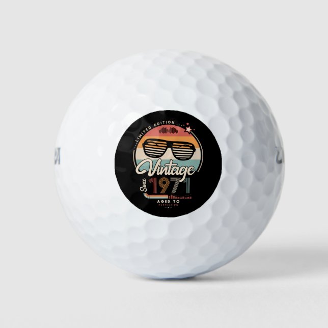 Vintag seit 1971 golfball (Vorderseite)