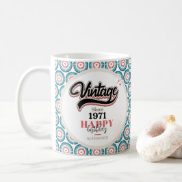 Vintag seit - 1971 kaffeetasse