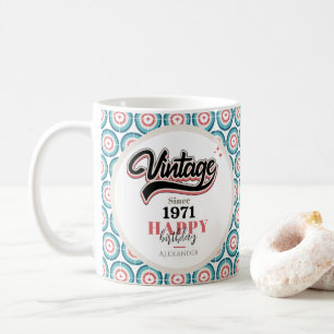 Vintag seit - 1971 kaffeetasse