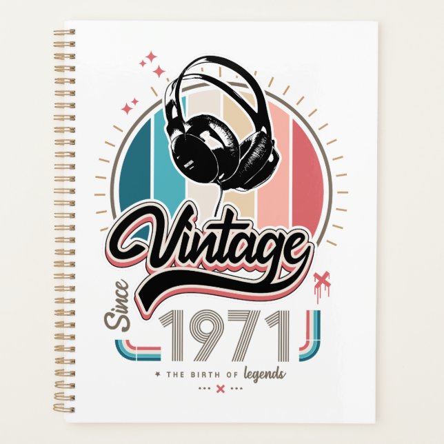 Vintag seit 1971 planer (Vorderseite)