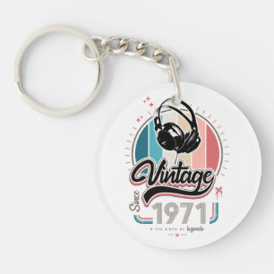 Vintag seit 1971 schlüsselanhänger