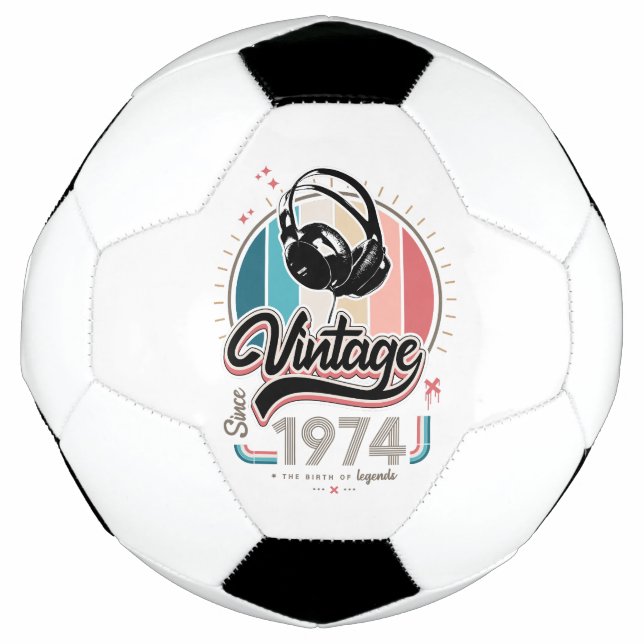 Vintag seit 1974 fußball (Vorderseite)