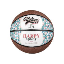 Vintag seit - 1974 mini basketball