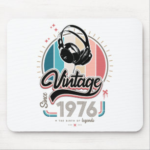 Vintag seit 1976 mousepad